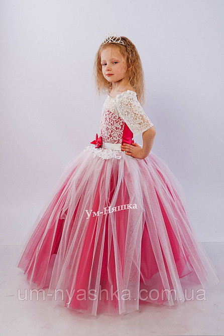 Пышные нежные нарядные платья 