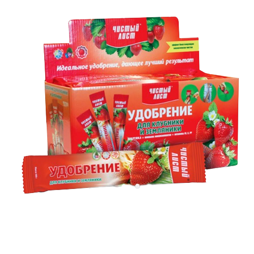 Добриво для полуниці та суниці мінеральне 100гр (кристал) Квітофор Чистий лист Житомир