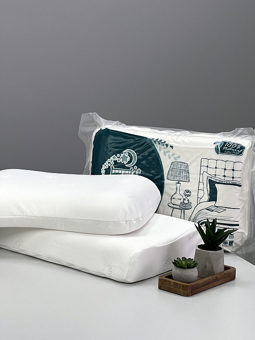 Ортопедична подушка Ideal Textile Curve Pillow 100% латекс 35х55х10 см Таїланд Чернівці - фото 5