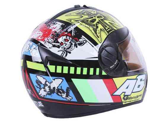 Мотошлем интеграл MD-800 (черный с цветной графикой А6, size L) Мукачево