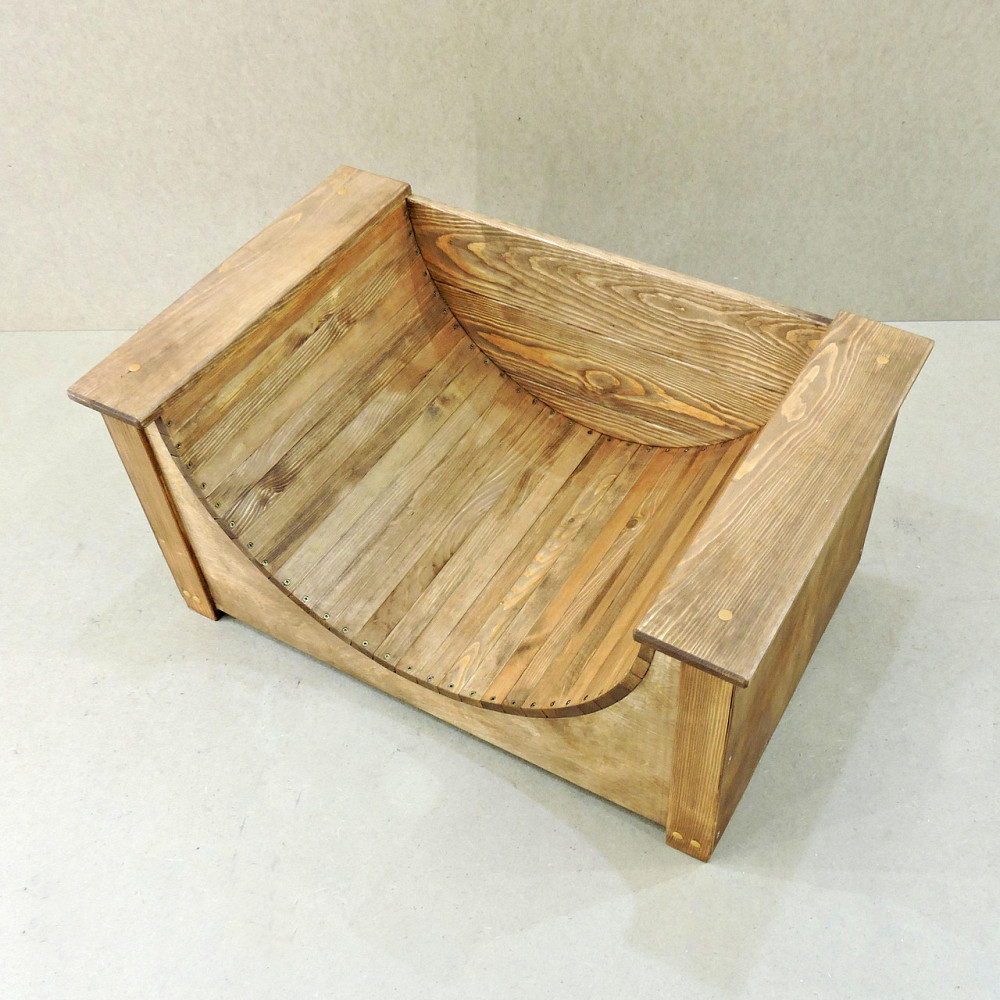 Дровница деревянная 