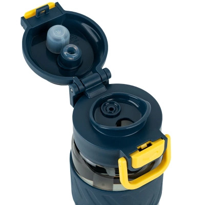 Поильник-непроливайка Kite 800 мл, сіро-жовта (K25-1234-1) Винница - изображение 3