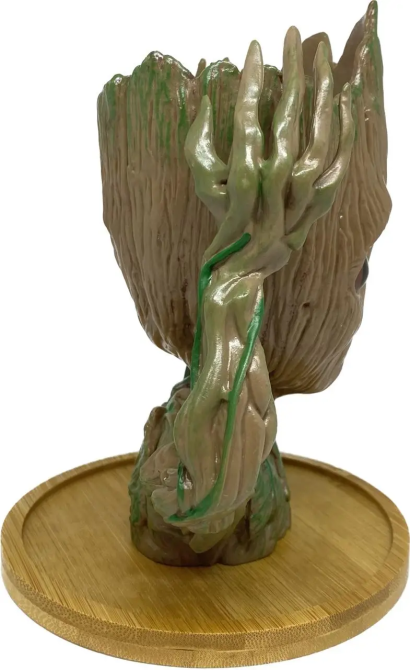 Горщик для квітів та канцелярії Грут Groot G4 + кругла підставка Вінниця - фото 2