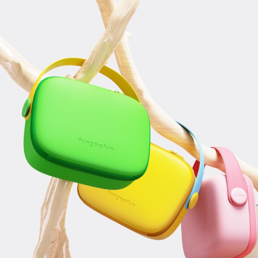 Косметичка Fungoofun силіконова б'юті-чемодан для косметики та аксесуарів, сумочка з ручкою на блискавці, зелена Кам'янець-Подільський - фото 5