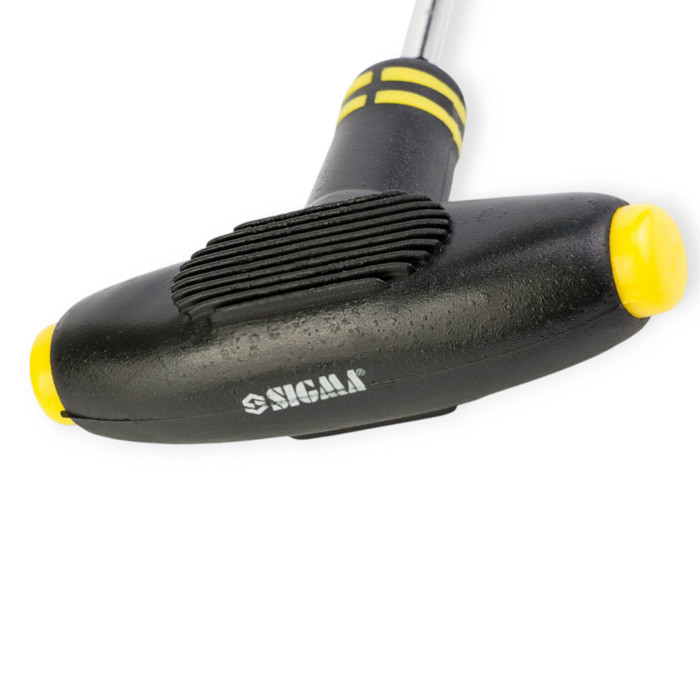 Викрутка з бітами та головками 1/4" 21 шт CrV Т-подібна ручка (блістер) Мукачево - фото 4