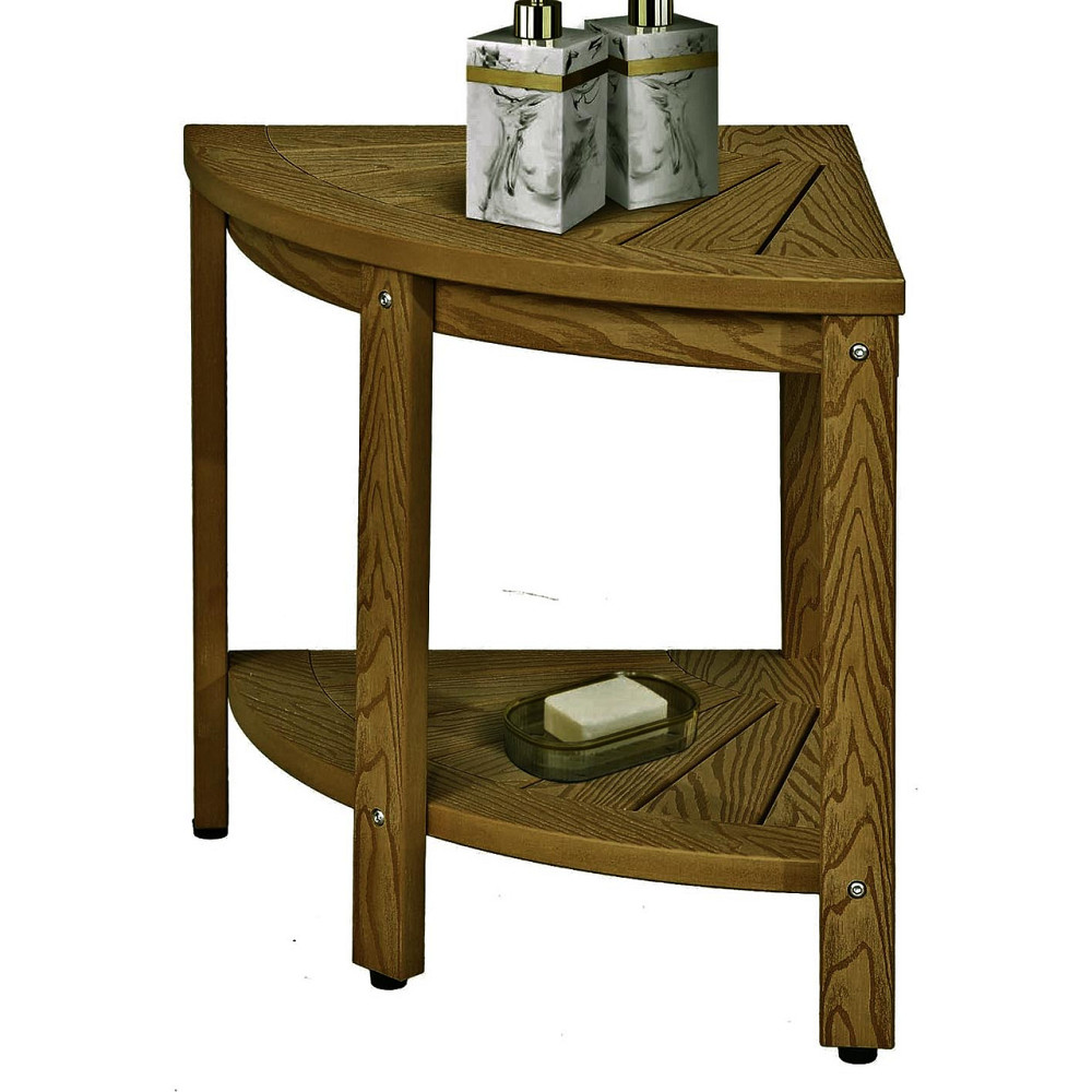 Стеллаж угловой для ванной 