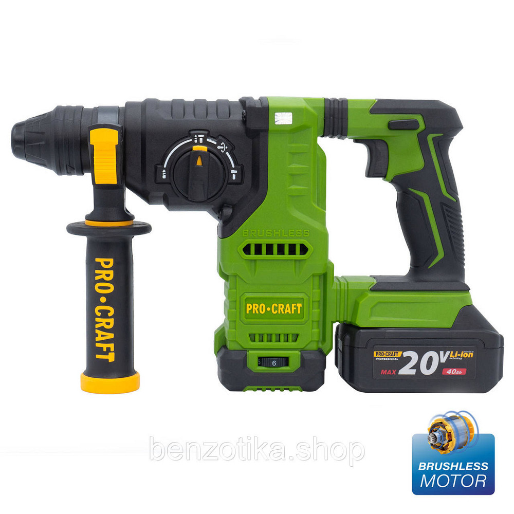 Акумуляторний перфоратор Procraft PHA30 Кейс (з 2 акб та ЗП) Киев - изображение 1