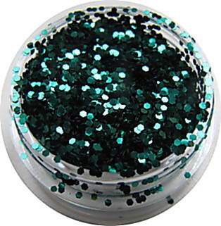 Прикрашання для дизайну нігтів "Брокард", колір зелений смарагд Київ - фото 1