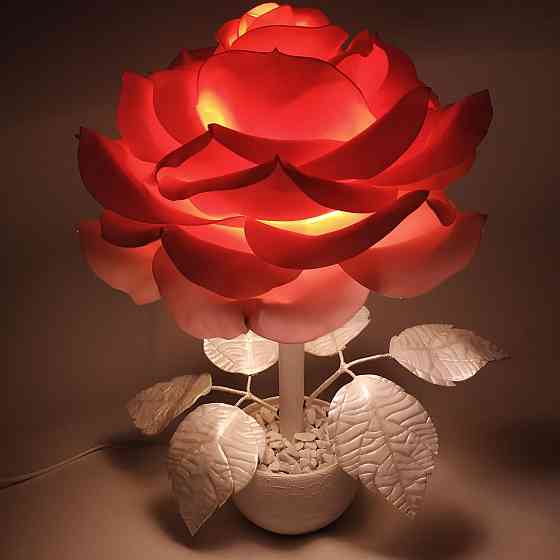 Світильник-нічник "Зимова троянда" Дніпро