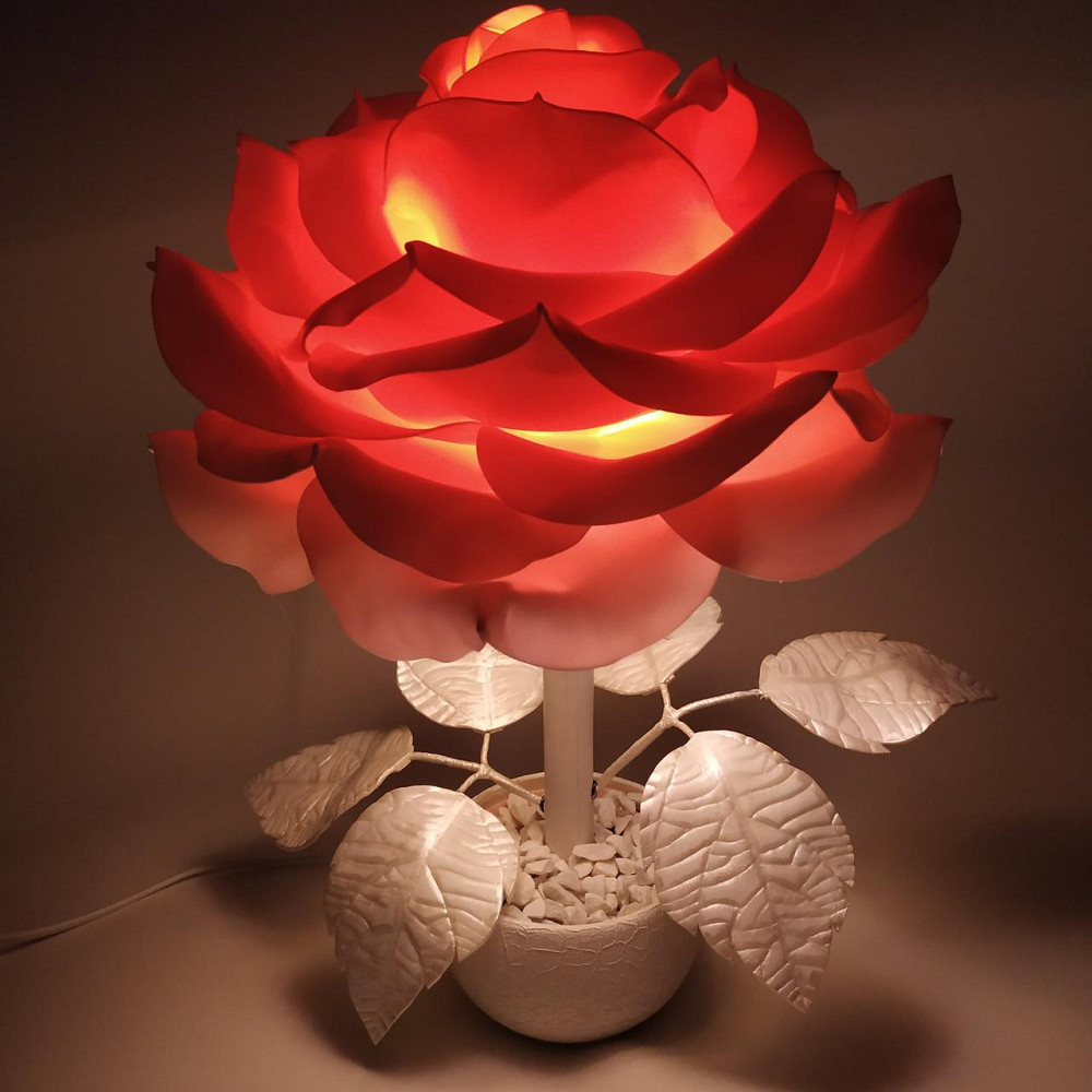 Світильник-нічник "Зимова троянда" Дніпро - фото 3