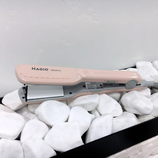 Электрический выпрямитель для гладких волос MAGIO, Плойка-выпрямитель, Гофре плойка утюжок для волос HA-48 Львов - изображение 8