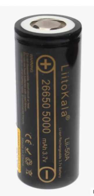 Аккумулятор LiitoKala 26650 5000мАч для вейпов и фонарей Киев - изображение 6
