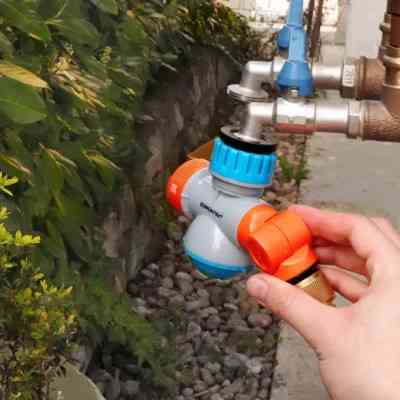 Коннектор для шланга Gruntek многофункциональный с шарнирным штуцером 1/2 " и 3/4" (296222240) Винница