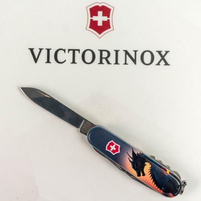 Нож Victorinox Climber Zodiac Дракон в променях сонця (1.3703.3_Z3270p) Винница - изображение 11