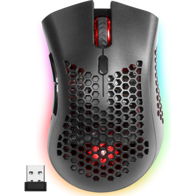 Мишка Defender Warlock GM-709L RGB Wireless Black (52709) Вінниця - фото 1