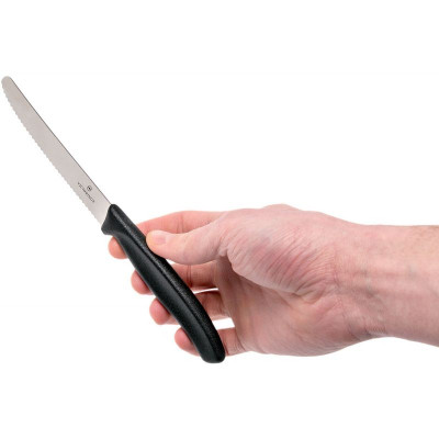 Набор ножей Victorinox SwissClassic TomatoSausage Set 6 шт Black (6.7833.6) Винница - изображение 5