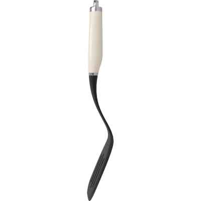 Лопатка кухонна KitchenAid Coreline з прорізами, 35,6 см, кремовий (KAG002OHACE) Вінниця