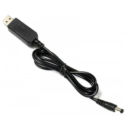Кабель живлення USB to DC 5.5x2.1mm 9V 1.0m Value (S1015) Вінниця - фото 1