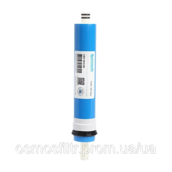 Мембрана Ecosoft 50GPD для домашніх фільтрів зворотного осмосу (CSV181250ECO) Київ - фото 2