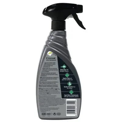 Поліроль кузова з керамікою 3в1 Turtle Wax HS Ceramic 3in1 Сухе миття 500мл Ковель