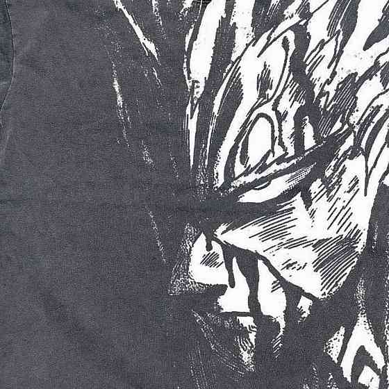 Футболка для хлопчика з принтом аніме Людина-один удар Гароу Херо Хунтер оверсайз (зріст від 165 до 180) Чорний Дніпро