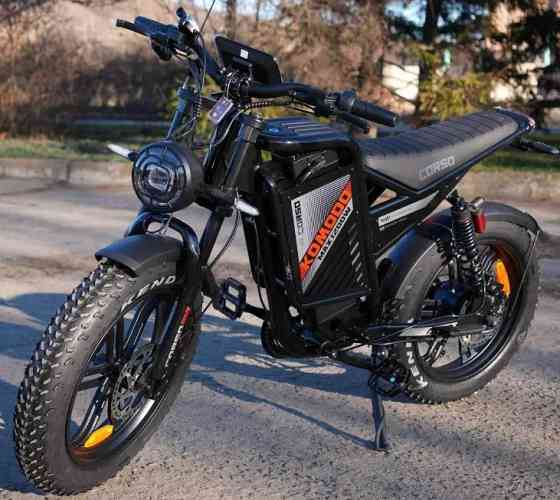 НОВИНКА 2026! Электровелосипед Corso Komodo 20 1200W,60V21AH -Красный. Харьков