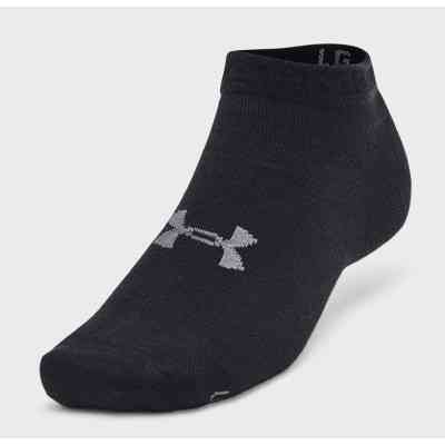 Носки Under Armour 1382958-001 Essential Low Cut 3 пари чорний SM (196885591983) Винница