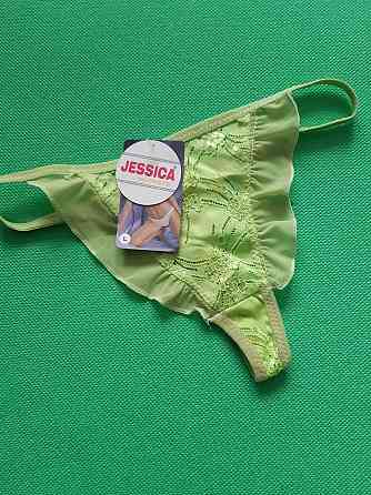 Жіночі стринги бежеві 42 розмір (стегна до 90см), матеріал не вказано Київ