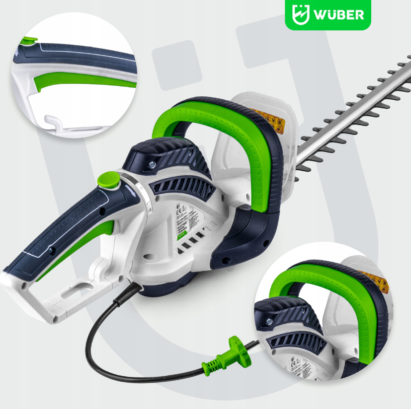 Кусторез электрический 61см 620Вт Wuber (Польша) Киев - изображение 8