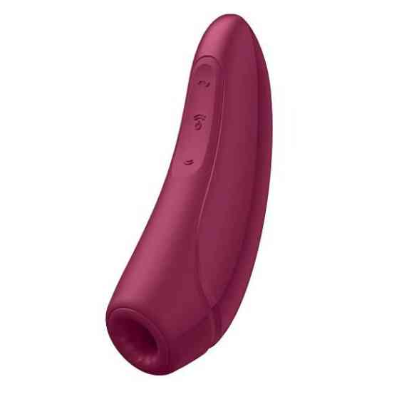 Бесконтактный стимулятор клитора Satisfyer Curvy 1+ бордовый Sex Aura Киев
