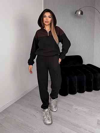 Жіночий теплий костюм (двокольоровий) Одеса