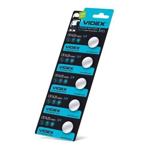 Батарейка літієва VIDEX CR1620 5 pcs BLISTER CARD Київ