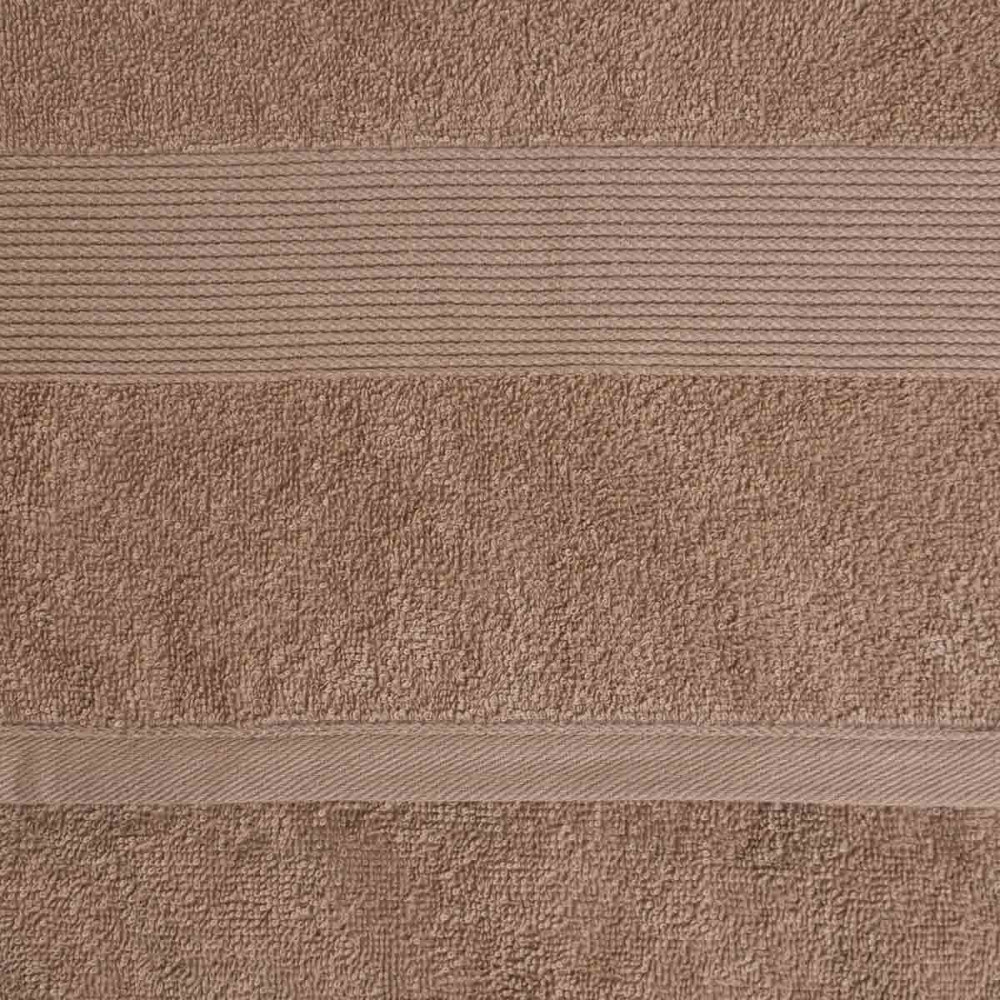 Набор банный махровый с Бордюром 4шт GM Textile 50х70см, 50х90см, 50х90см, 70х140см 400г/м2 (Капучино) Сумы - изображение 3