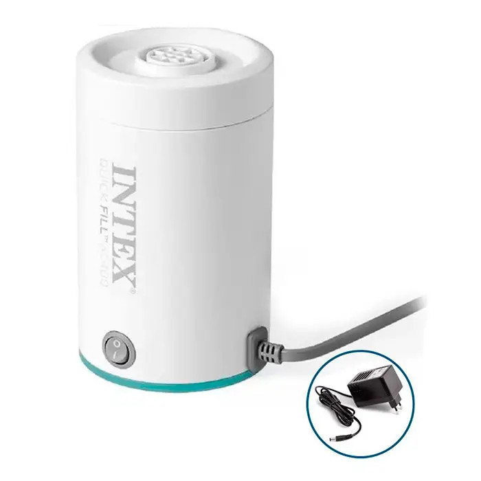 Електричний насос для надувних виробів Intex 400 л/хв Київ - фото 1