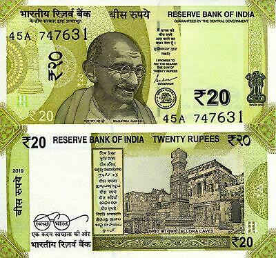 India Индия - 20 Rupees 2019 (2022) UNC Полтава - изображение 1