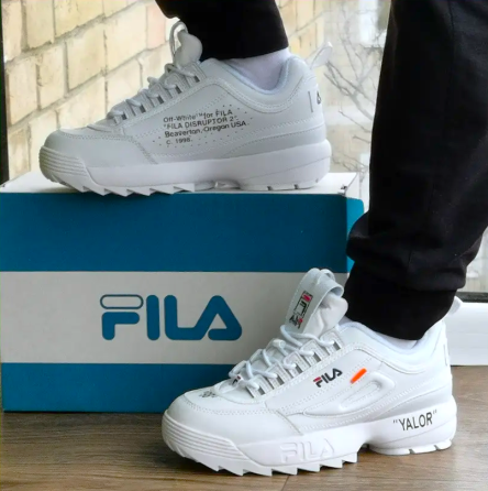 Мужские Кроссовки FILA Disruptor Белые Фила (размеры: 40) Видео Обзор Днепр