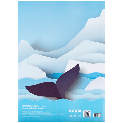 Білий картон Kite A4 10 аркушів (K24-1254) Вінниця - фото 7