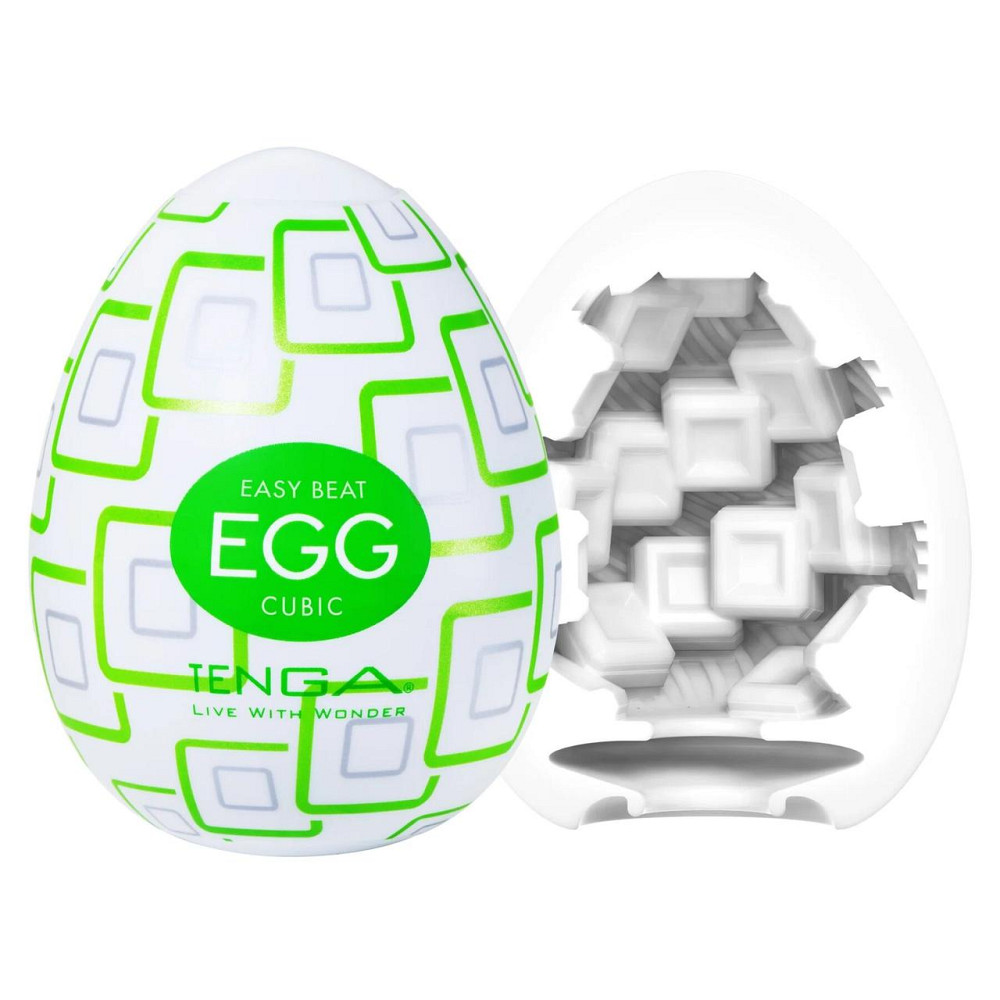 Мастурбатор-яйце Tenga Egg Cubic Sex Aura Київ - фото 2