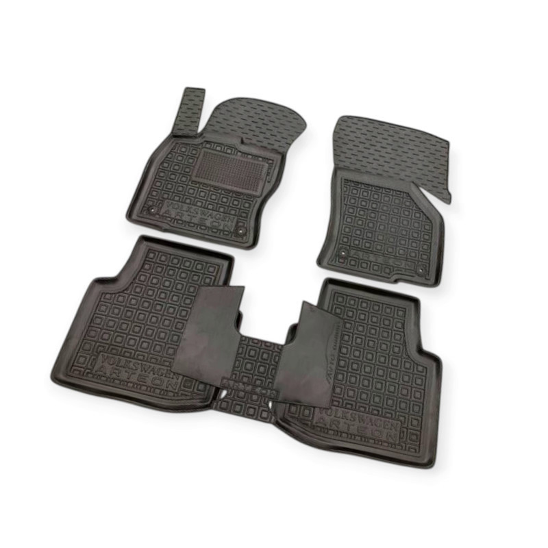 Килимки Фольцваген arteon 2017-> борт 2,5см, з перемичкою салону Мукачево - фото 1