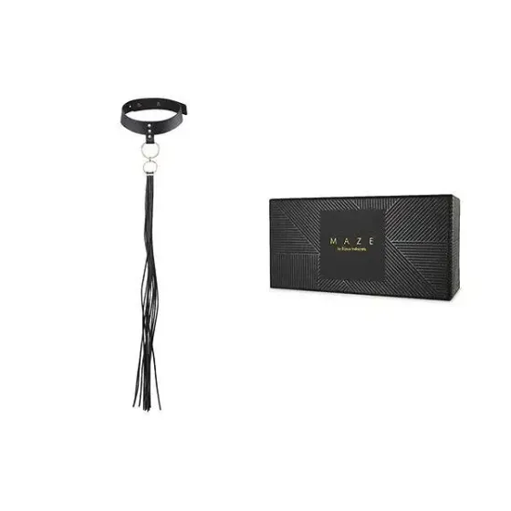 Чокер Bijoux Indiscrets MAZE — Tassel Chocker Black Львів