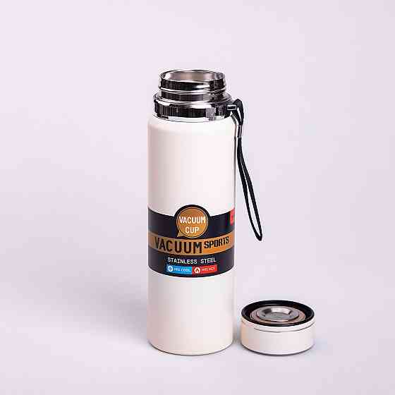 Термос с датчиком температуры 1 л белый Киев