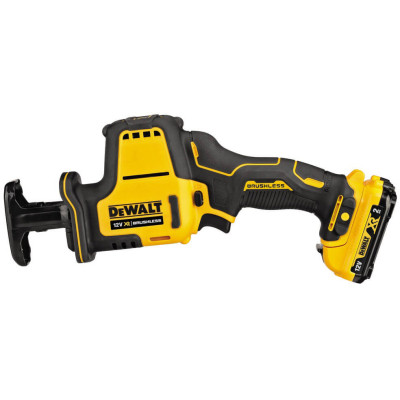 Шабельна пила DeWALT 10.8/12В XR Li-lon, безщіткова, 2 АКБ, ЗУ, кейс TSTAK (DCS312D2) Вінниця - фото 2