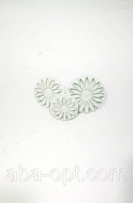 Плунжер для мастики " ромашка" (3 шт.) Одеса - фото 1