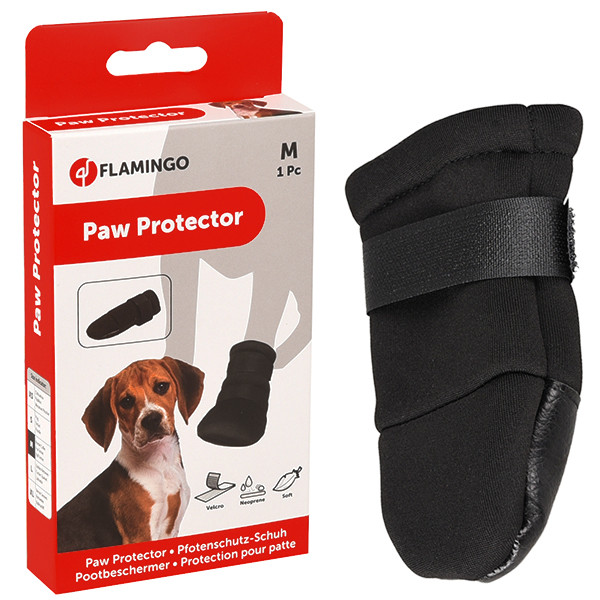 Flamingo Paw Protector M ФЛАМИНГО ЗАЩИТНЫЙ БОТИНОК для собак пород бордер-колли, фокстерьер, бультерьер Киев - изображение 1