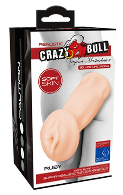 Мастурбатор-вагина Crazy Bull - Ruby Soft Skin, BM-009133 Sex Aura Киев - изображение 10