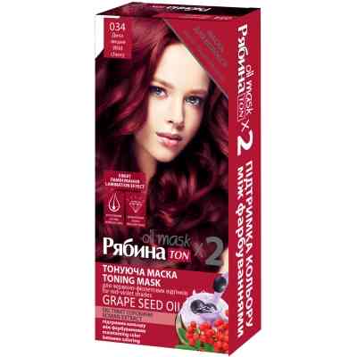 Відтінковий бальзам Acme Color Ton Oil Mask Duo Pack 034 - Дика вишня (4823115500618) Вінниця