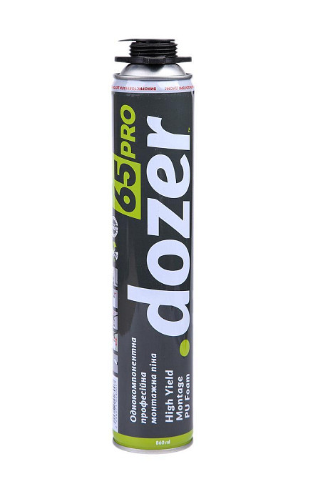 Піна монтажна універсальна 65л (860мл) Dozer Харків - фото 1