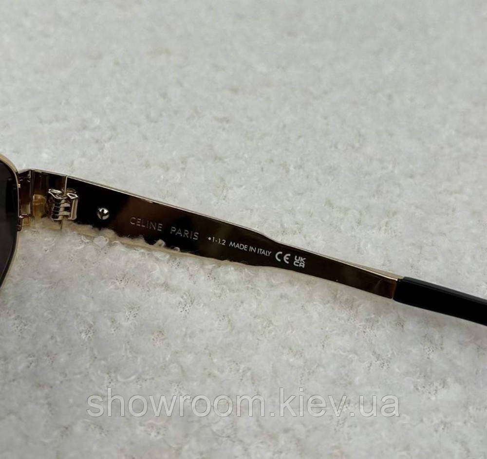 Жіночі сонцезахисні окуляри Cl 4s235 gold LUX Київ - фото 6