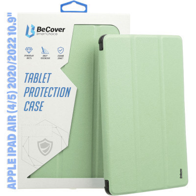 Чехол для планшета BeCover Soft Edge Apple iPad Air (4/5) 2020/2022 10.9" Green (711121) Винница - изображение 1