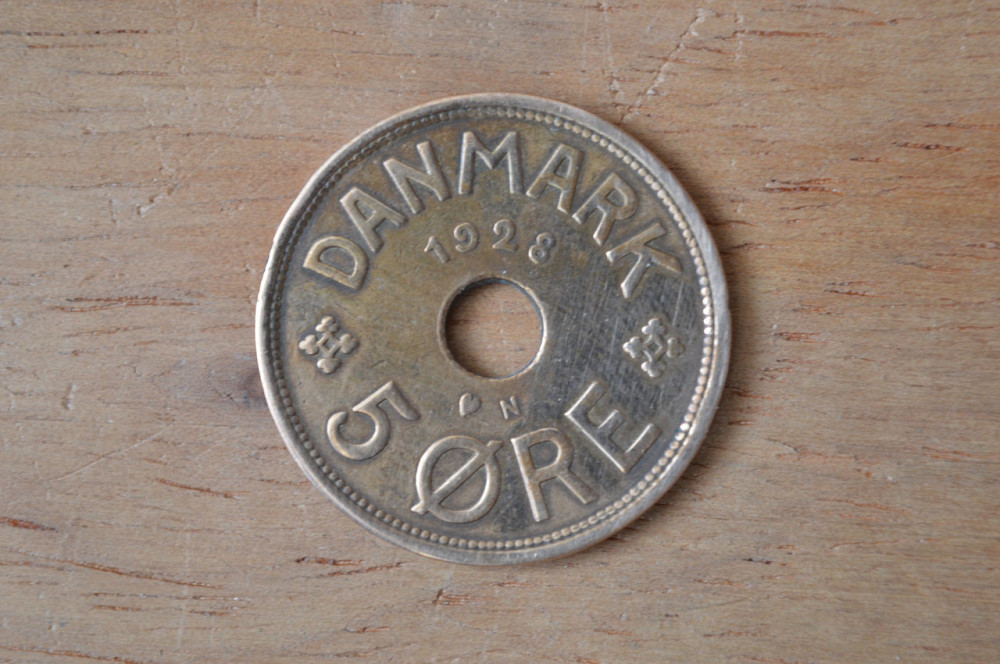 Дания 5 ере 1928 год N Полтава - изображение 1